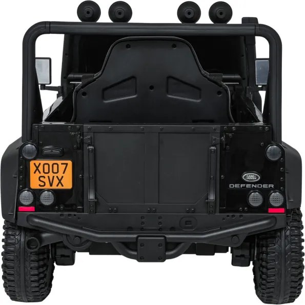 Elektrické autíčko Land Rover Defender 110 SVX čierne