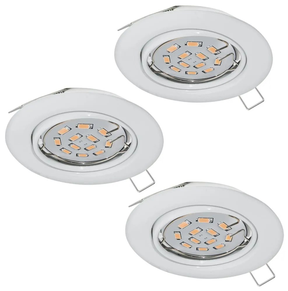 Eglo Eglo 94406 - SADA 3x LED Podhľadové svietidlo PENETO 3xGU10-LED/5W/230V EG94406