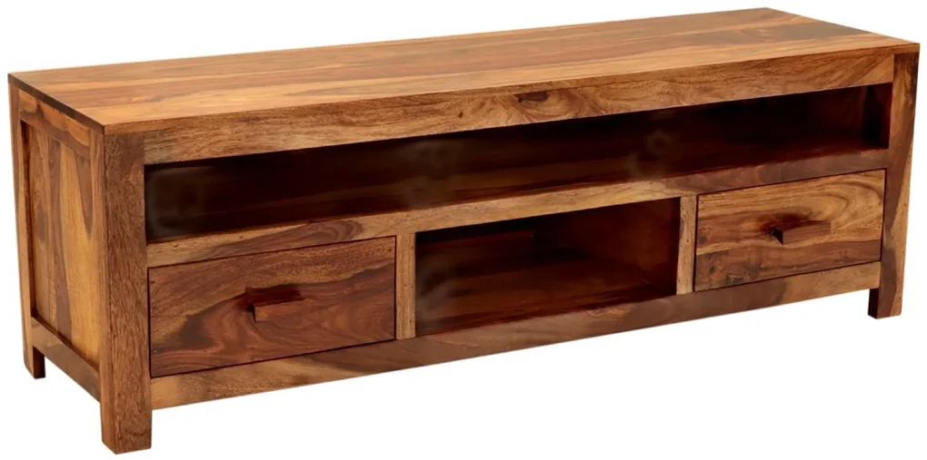 furniture-nabytek.cz - Luxusný tv stolík z masívneho dreva palisander 150x50x45