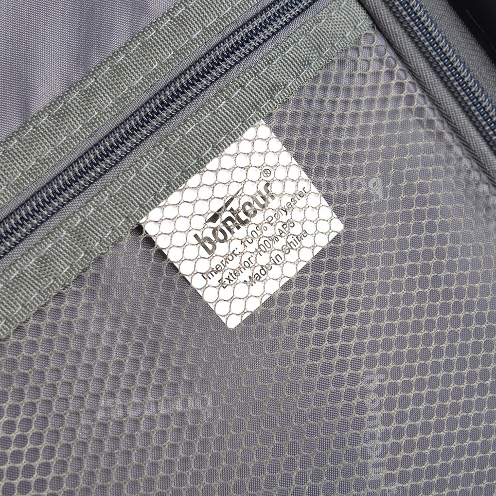 BONTOUR „Wave“ 3-dielna súprava kufrov s dvojitými kolieskami, s TSA zámkom, rose gold