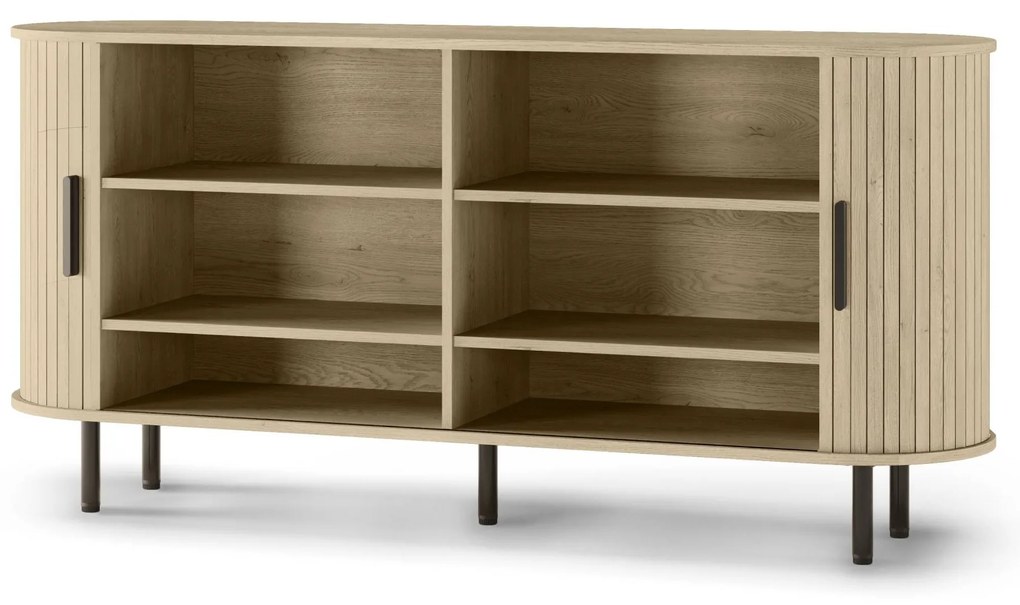 Komoda Gliss 160 cm dub jasný