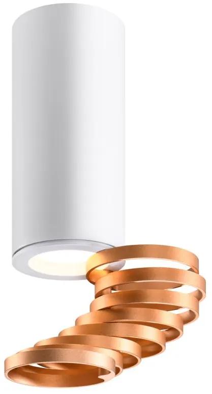Candellux TUBE Luster LAMP 1X15W GU10 6/20 GOLDEN+WHITE 2276076