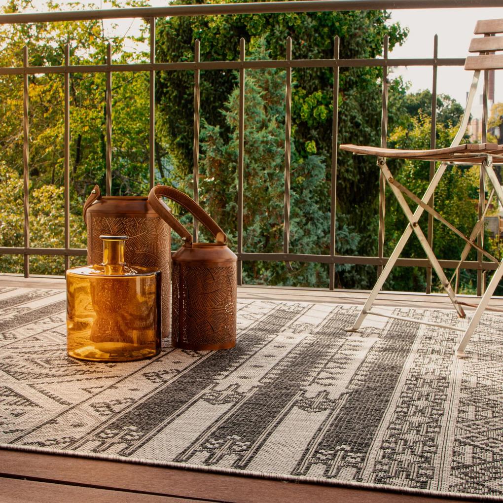 Obsession koberce Kusový koberec Nordic 876 grey – na von aj na doma - 160x230 cm