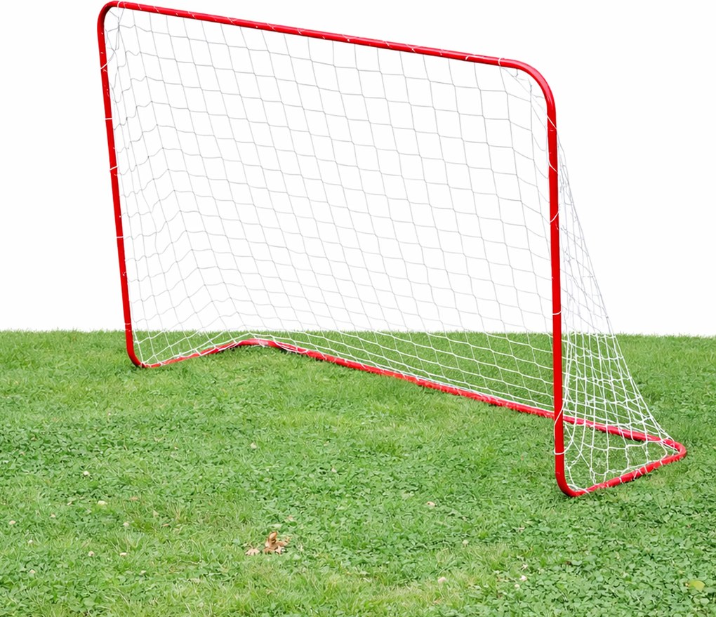 KIK Detská futbalová bránka 183 x 122 x 61 cm, skladacia a prenosná s sieťou