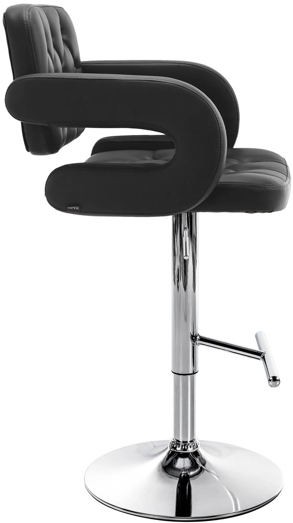 Barová stolička Belfast - Čierna