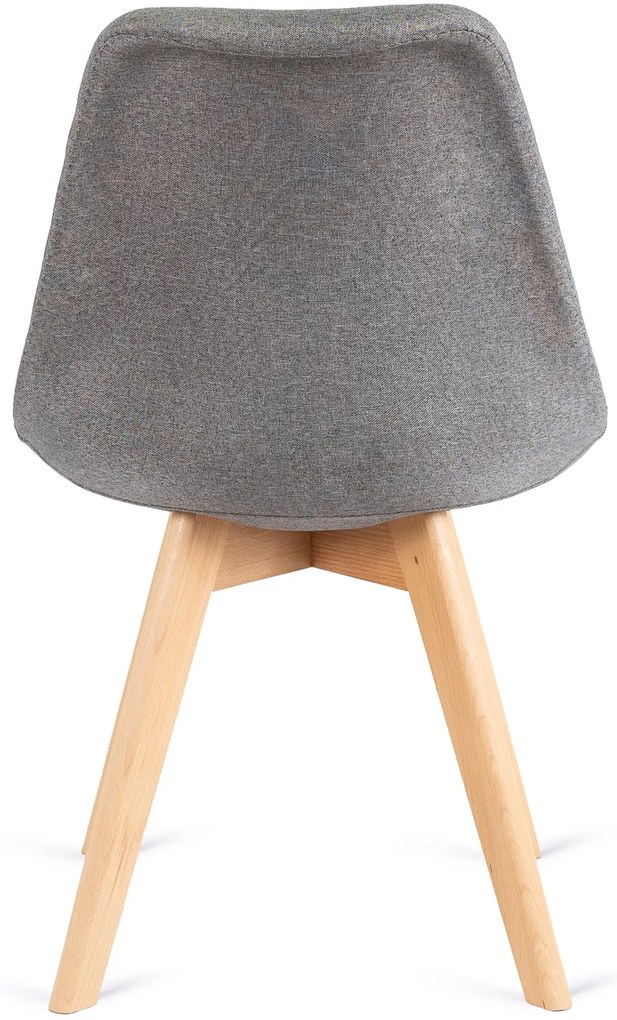 PROXIMA.store - Čalúnená jedálenska stolička NEVEL FARBA: čierna