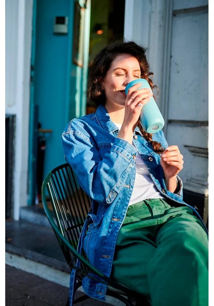 Tmavomodrý termohrnček 375 ml Nordic denim – Mepal