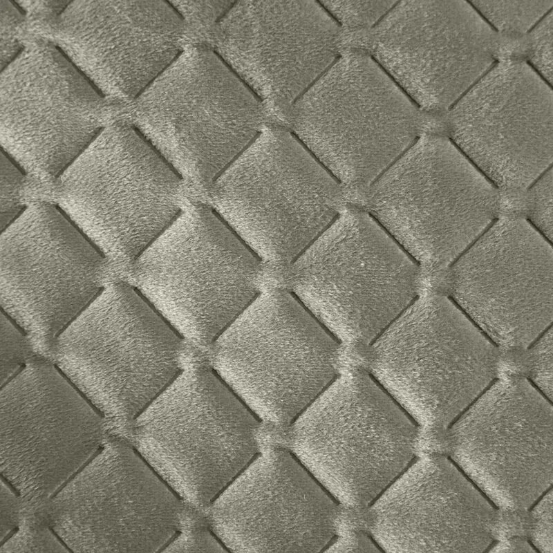Dekorstudio Zamatový prehoz na posteľ DIMON v striebornej farbe Rozmer prehozu (šírka x dĺžka): 200x220cm