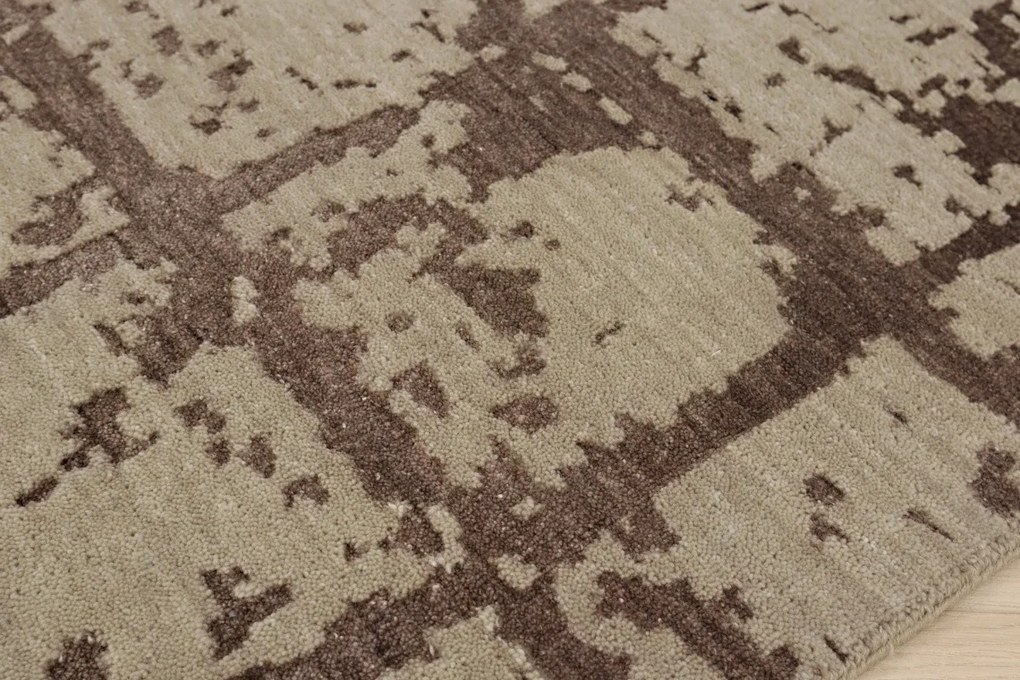 Mujkoberec Original, Ručne viazaný indický koberec Sirsa DC-4, 60x90, béžová, obývacia izba
