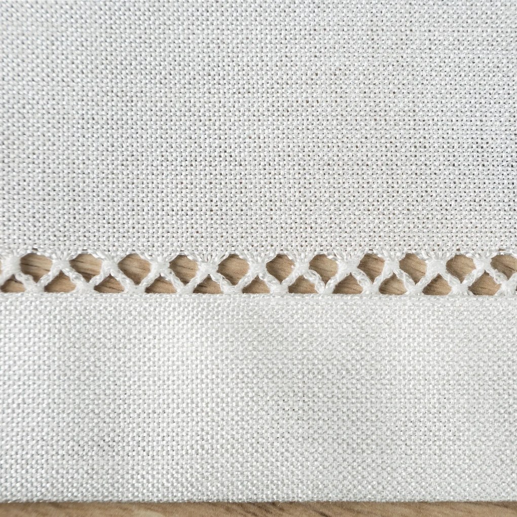 OBRUS EMILY 145X350 CM BIELY