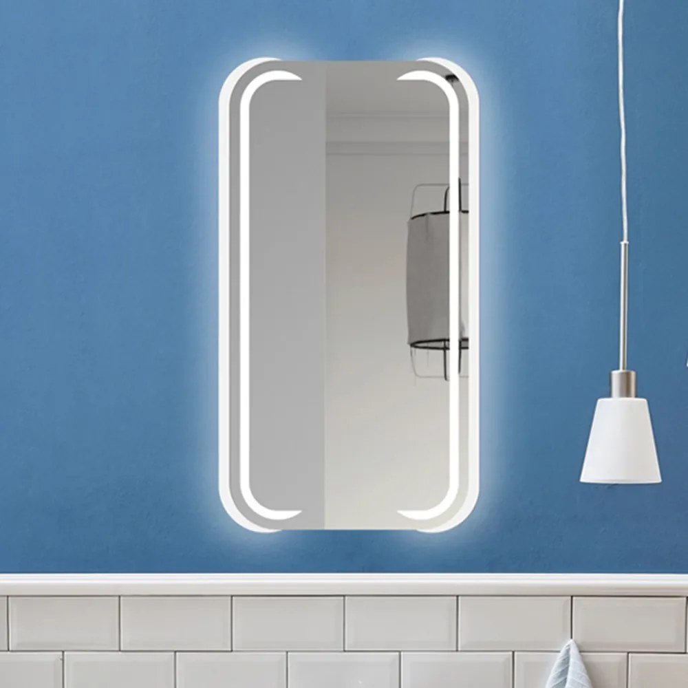 Zrkadlo Mezos White LED Veľkosť: 55 x 140 cm