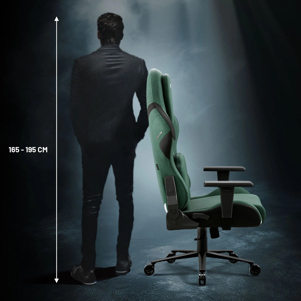 Herné kreslo zelené Normal Size: Diablo X-One Prime Forest Green