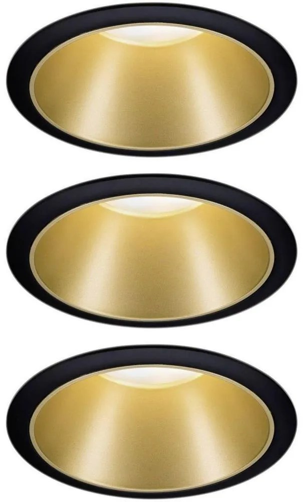 Paulmann 93404 - SADA 3xLED/6,5W IP44 Stmievateľné kúpeľňové svietidlo COLE 230V