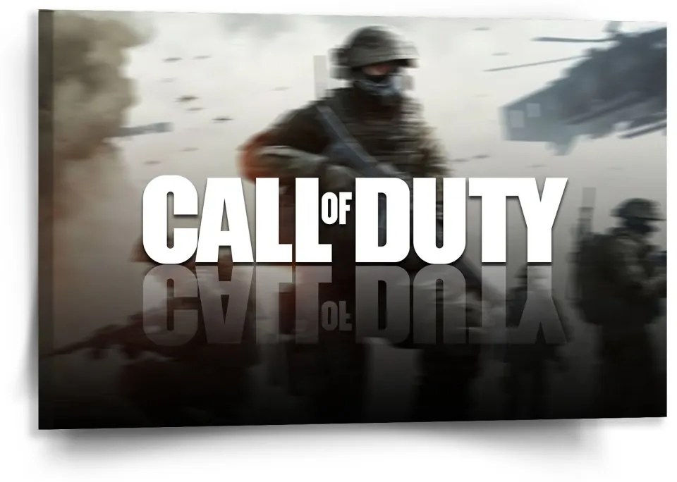 Sablio Obraz Call of Duty Vrtulník - 120x80 cm