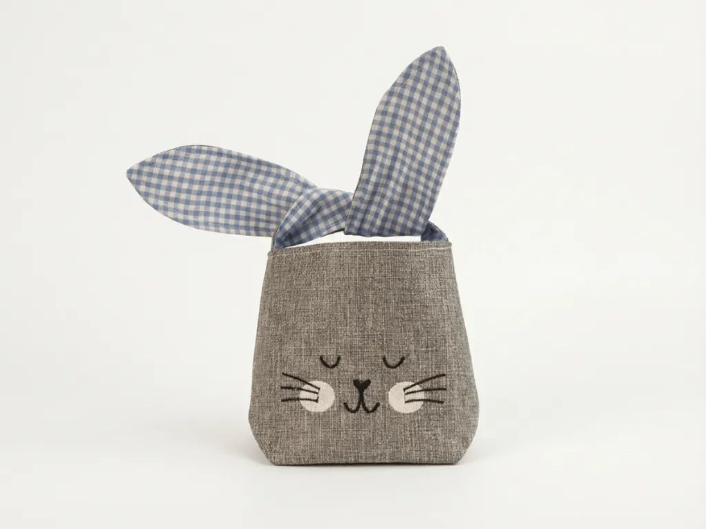 Látkový sáčok NATURO v tvare zajačika, 14x14 cm - viac variantov Farba: Ružová