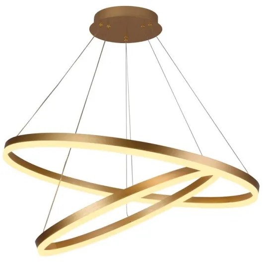 LED Stmievateľný luster na lanku LED/100W/230V 3000-6500K + diaľkové ovládanie