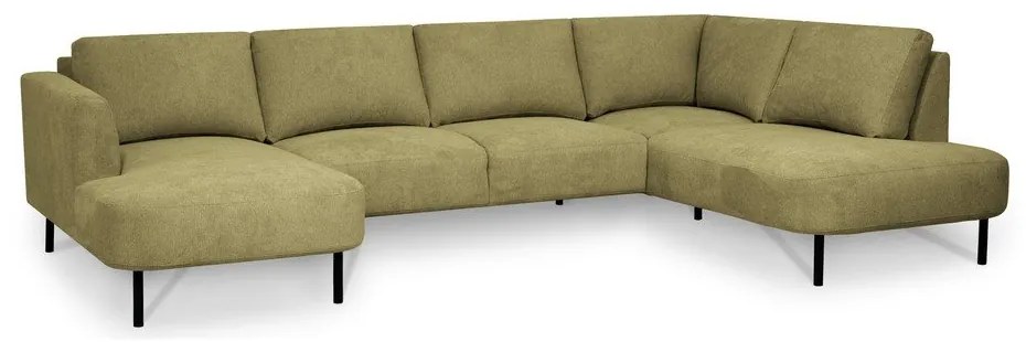 Rohová pohovka v horčicovej farbe (pravý roh/do "U") Hero – Scandic