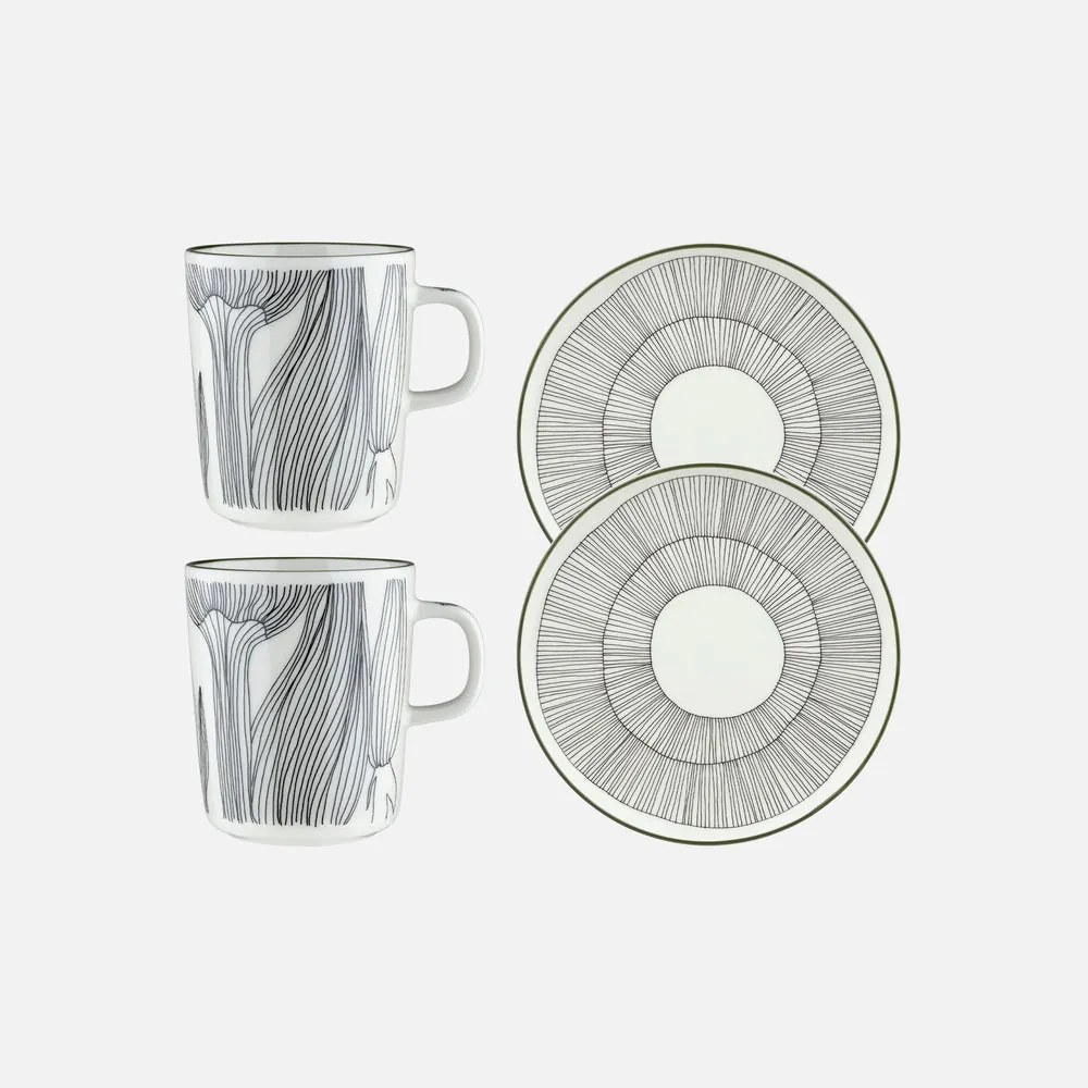 Marimekko Šálka ​​Oiva Puutarhakutsut 200ml