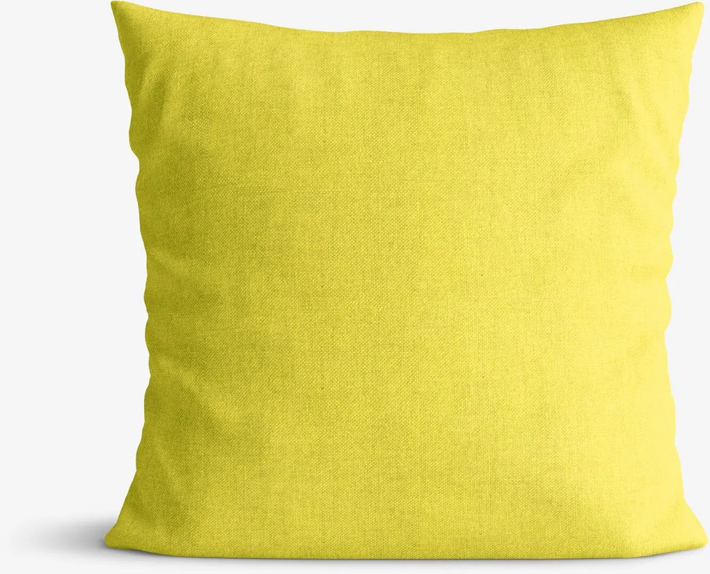 Goldea dekoračná obliečka na vankúš malaga - limetková 50 x 50 cm