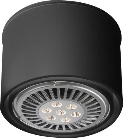 Shilo 1117 - Bodové svietidlo MIKI 1xGU10/15W/230V čierna