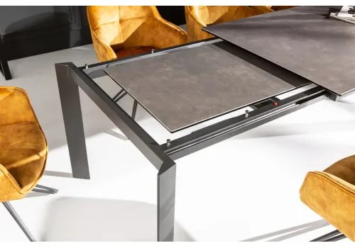 Rozkladací jedálenský stôl 41383 180/240 x 95cm Antracit Ceramik  - Komfort-nábytok