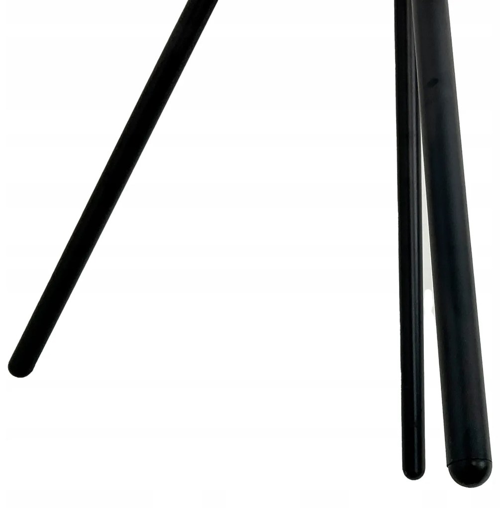 Dekorstudio Kávový stolík čierny - 60 cm