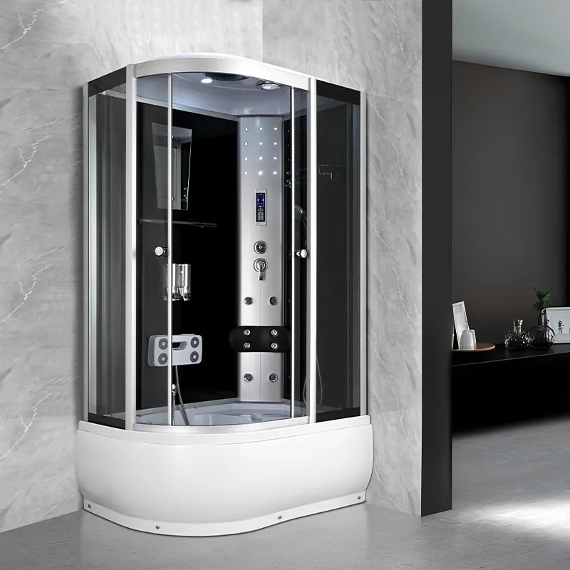 Terra Hydromasážny box WSH7106RS, 120x80 pravý so saunou
