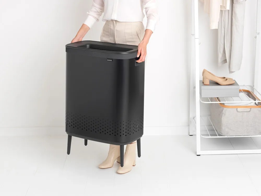 Brabantia Kôš na bielizeň Bo 2x45L čierna