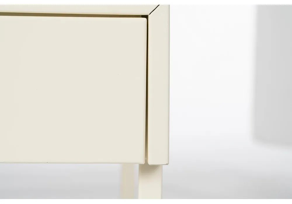 Krémový nočný stolík Nara – Ixia