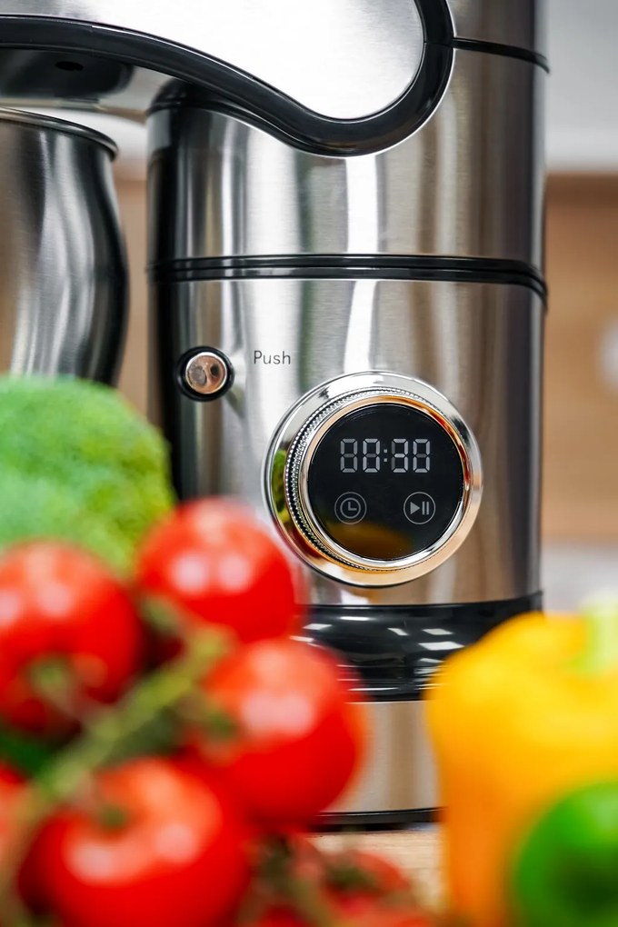 Celokovový kuchynský robot BestBerg BBR-20S / 2500 W / 10 l / 12 rýchlostí