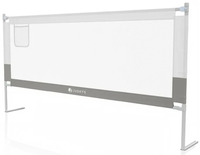 Detská ochrana postele, 200 cm, výškovo nastaviteľná