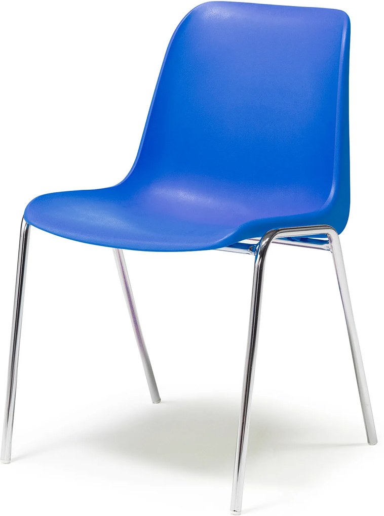 Plastová stolička Sierra, modrá