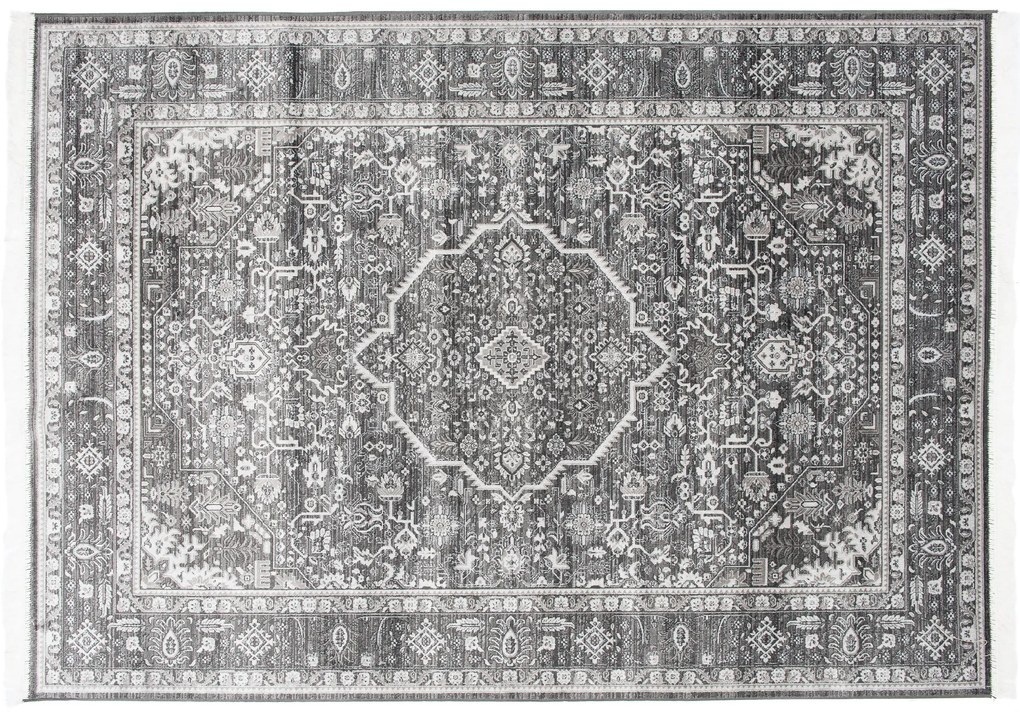 PROXIMA.store - Orientálny koberec ISPHAHAN - sivý ROZMERY: 120x170