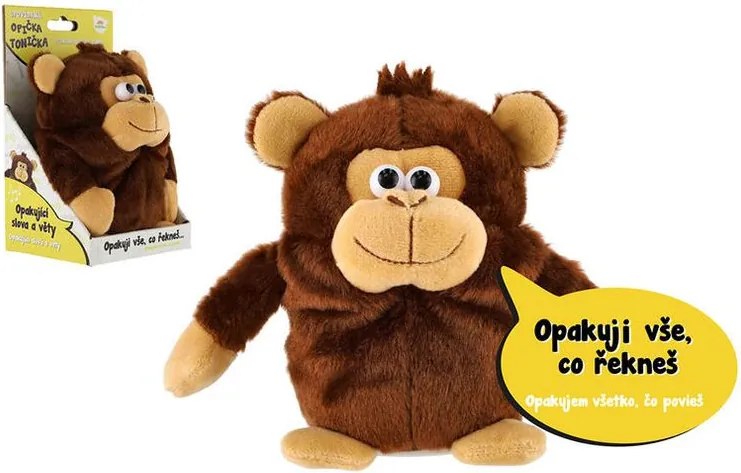 Opička TONIČKA opakujúca vety