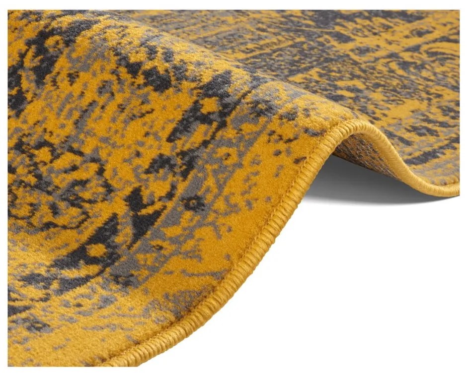 Žlto-sivý koberec Hanse Home Celebration Plume, 120 x 170 cm