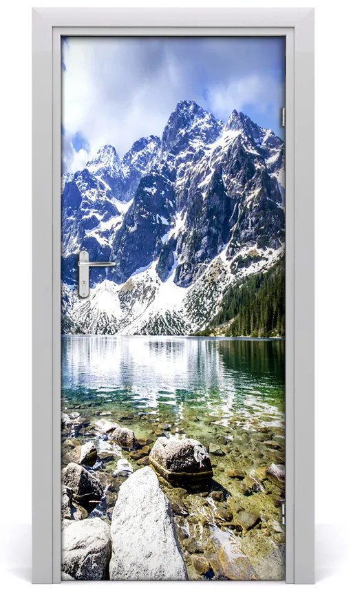 Fototapeta na dvere Morské oko Tatry 75x205 cm