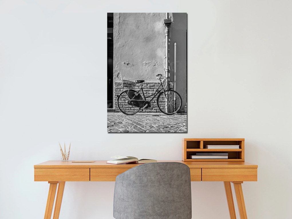 Artgeist Obraz - Old Italian Bicycle (1 Part) Vertical Veľkosť: 20x30, Verzia: Premium Print