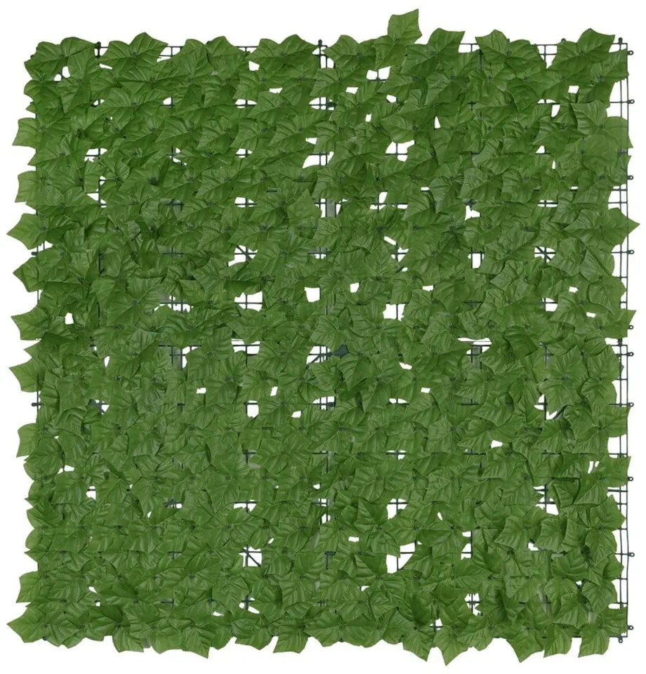 Zelená plastová balkónová zástena 300x100 cm Ivy – Maximex