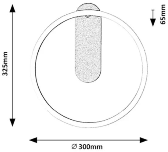 Rabalux 71010 - LED Nástenné svietidlo TUMNUS LED/14W/230V 3000K