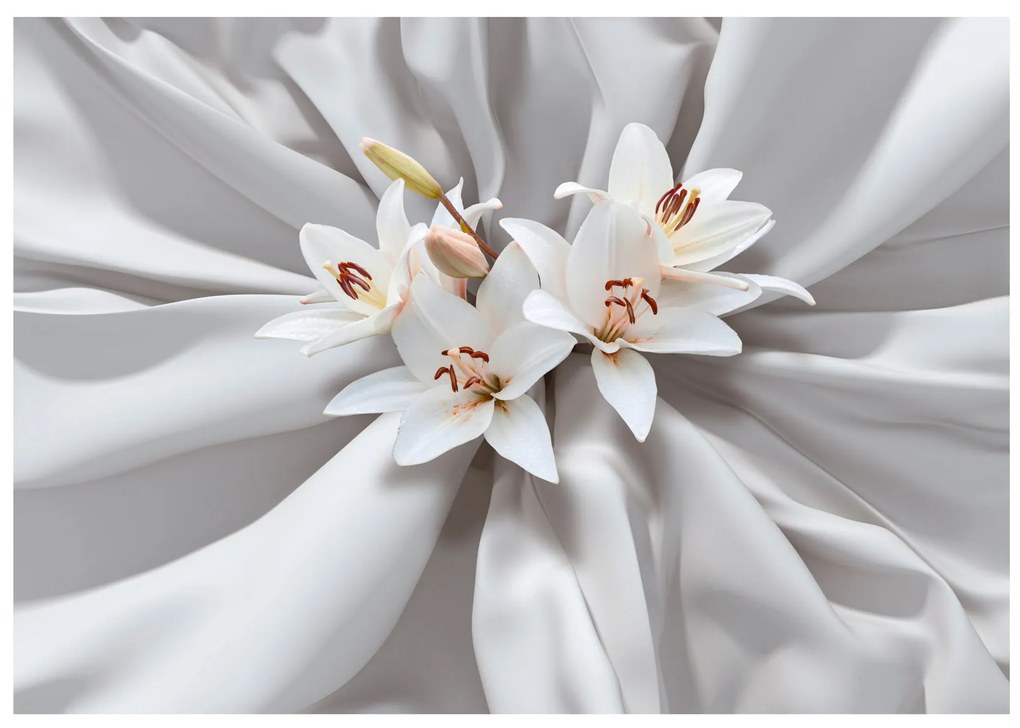 Artgeist Fototapeta - Sensual Lilies Veľkosť: 100x70, Verzia: Premium