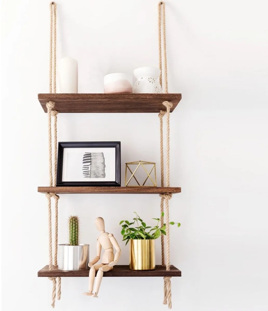 Nástenná polica orech americký