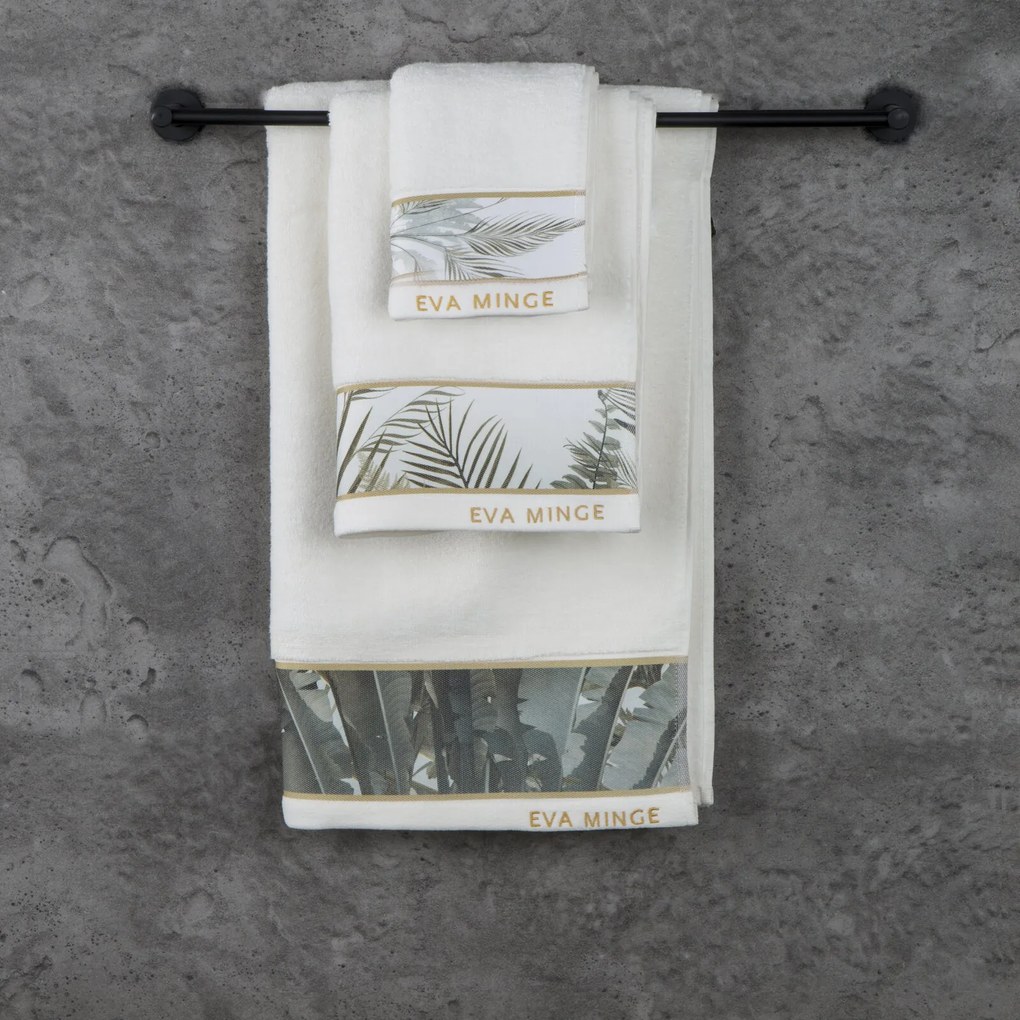 FROTÉ UTERÁK EVA MINGE17 SADA 6 KS 30X50 CM BIELA