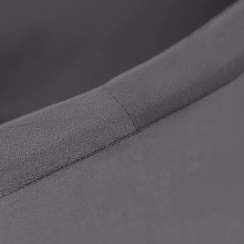 Suchý bazén pre deti zamatový 90 x 30 + 200 loptičiek - šedý