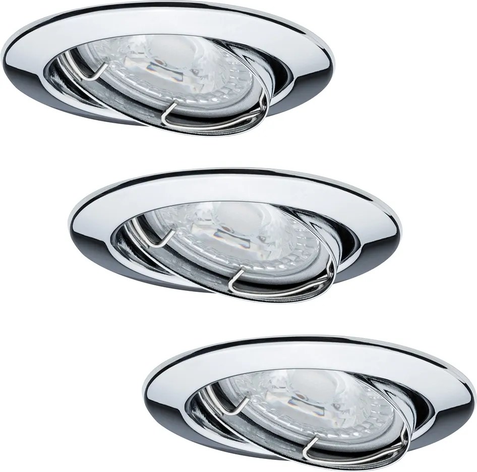 Paulmann Paulmann 92101 - SADA 3x LED Podhľadové svietidlo 3xGU10/6,5W/230V W0548