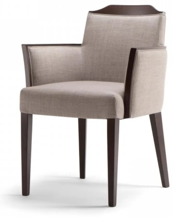 BOSTON ČALÚNENÁ STOLIČKA S PODRÚČKAMI stolička P