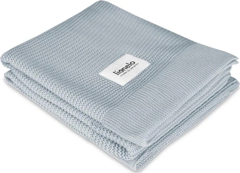 Lionelo - Bambusová deka BAMBOO BLANKET 75x100 cm Šedá