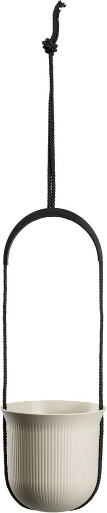 Závěsný květináč AERA HANG 17,9 cm béžový