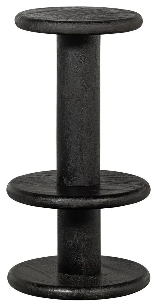Pomocný stolík „Kolby", Ø 40, výš. 74 cm