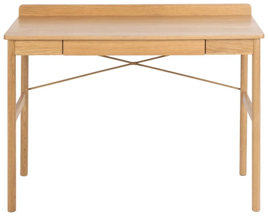 Pracovný stôl v dekore duba 50x110 cm Paul – Actona