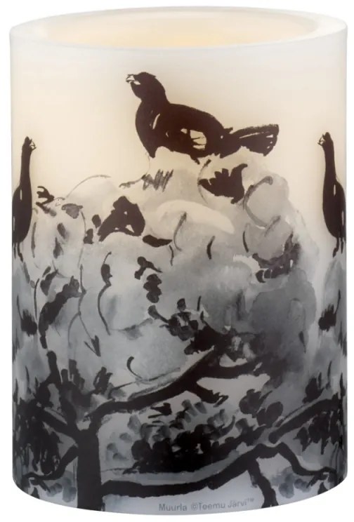 LED sviečka Winter Capercaillie 10cm